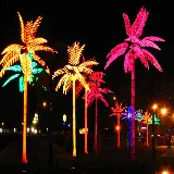 چاپ قاب موبایل و گوشی خیره کننده ترین بک گراند نخل نئونی برای دانلود