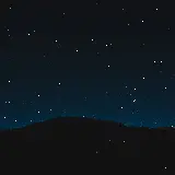 عکس ستارگان و کوهستان در شب با کیفیت 4K