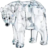 چاپ قاب موبایل و گوشی والپیپر نقاشی خرس با طراحی جالب کریستالی با فرمت PNG