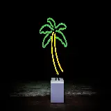 چاپ قاب موبایل و گوشی چشم نوازترین والپیپر نخل نئونی برای آیفون