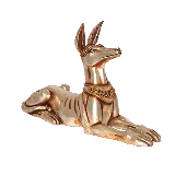 چاپ قاب موبایل و گوشی والپیپر مجسمه ی طلایی شغال PNG به صورت کاملا رایگان 
