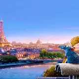 چاپ قاب موبایل و گوشی والپیپر زیبای راتاتویی با ترکیب رنگ جذاب