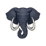 چاپ قاب موبایل و گوشی فیل ساده PNG برای استفاده در پروژه‌های خلاقانه