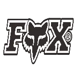 چاپ قاب موبایل و گوشی عکس پس‌ زمینه سیاه و سفید از روباه fox با فرمت PNG