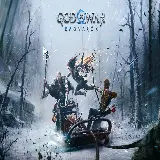 چاپ قاب موبایل و گوشی عکس خفن و حماسی بازی God of War Ragnarok با شخصیت های کریتوس و آترئوس