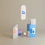 چاپ قاب موبایل و گوشی بک گراند تزئینات اداری با کیفیت بالا