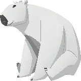 چاپ قاب موبایل و گوشی دانلود رایگان عکس با کیفیت نقاشی کارتونی خرس قطبی 