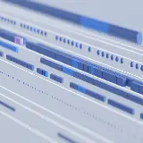 چاپ قاب موبایل و گوشی بک گراند داده آبی با طراحی مدرن و کیفیت بالا