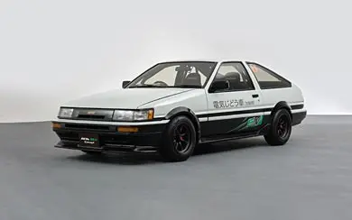 تصویر زمینه زیبا از تویوتا AE86 مفهومی الکتریکی