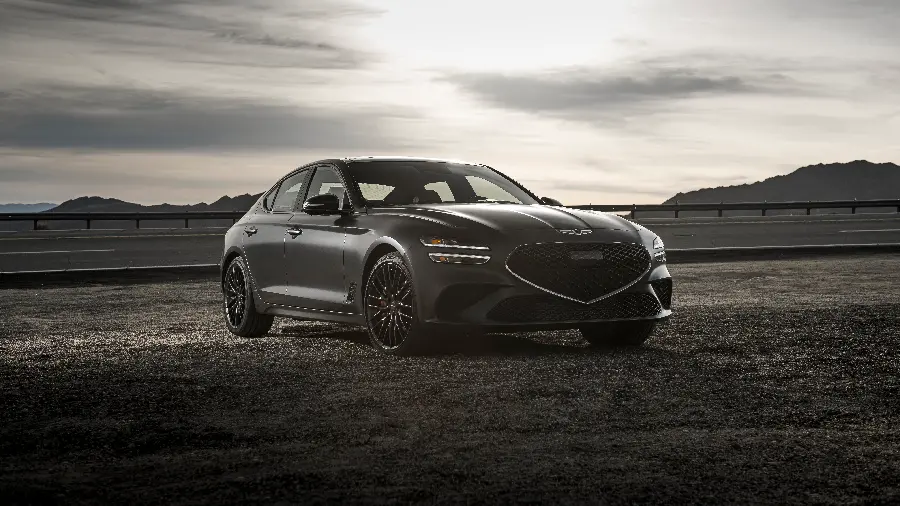بک گراند جنسیس G70 3.3T AWD 2022 با کیفیت 8K
