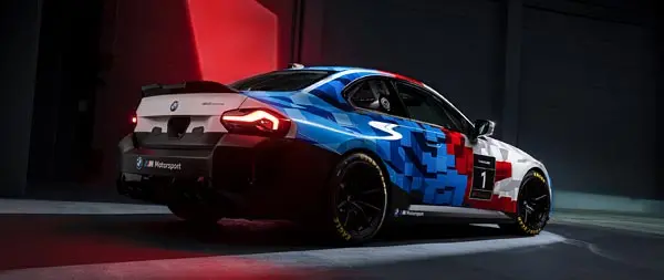 والپیپر دسکتاپ خودروی مسابقه‌ای BMW M2