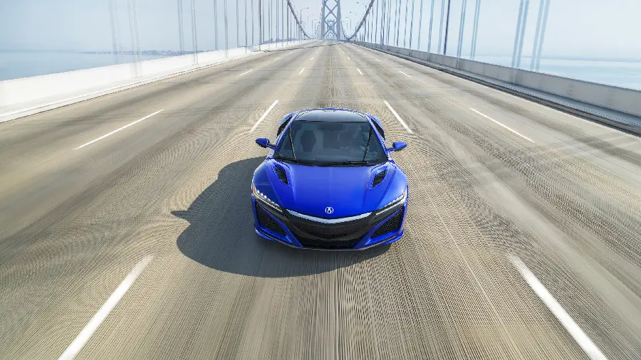 تصویر ماشین آکورا NSX 2017 با کیفیت HD برای والپیپر