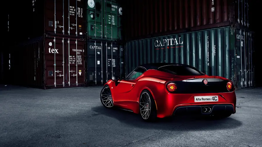 تصویر Pogea Racing آلفارومئو 4C با کیفیت عالی