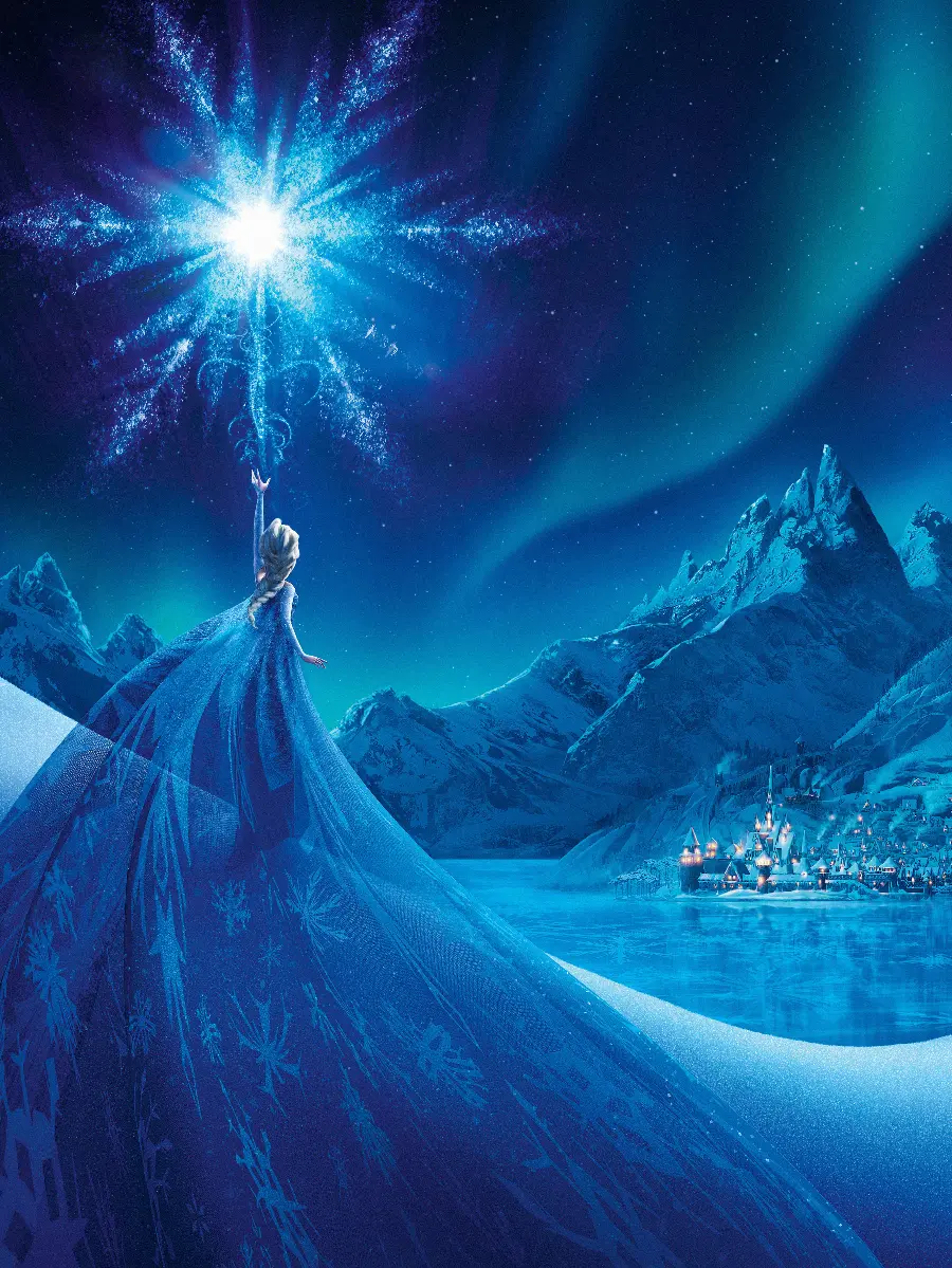 تصویر شخصیت السا از انیمیشن Frozen با کیفیت بالا