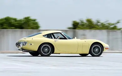 تصویر تماشایی تویوتا 2000GT 1967 برای تولید محتوا