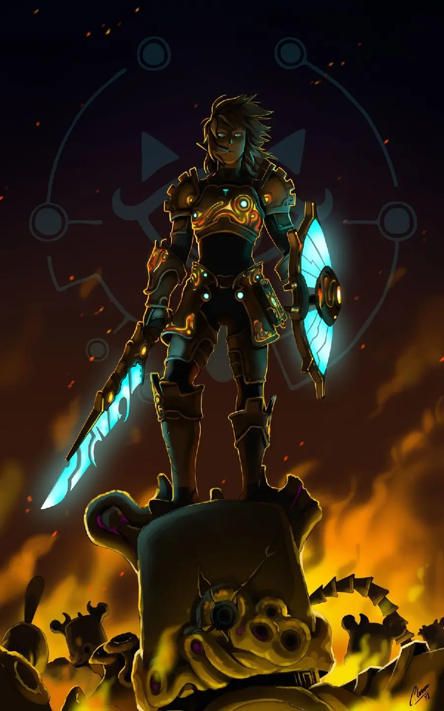 والپیپر بازی The Legend of Zelda با کیفیت 4K برای موبایل