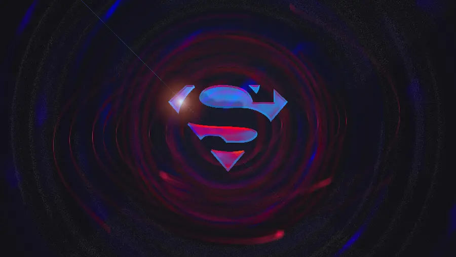 تصویر Superman با تم تاریک و کیفیت اچ دی