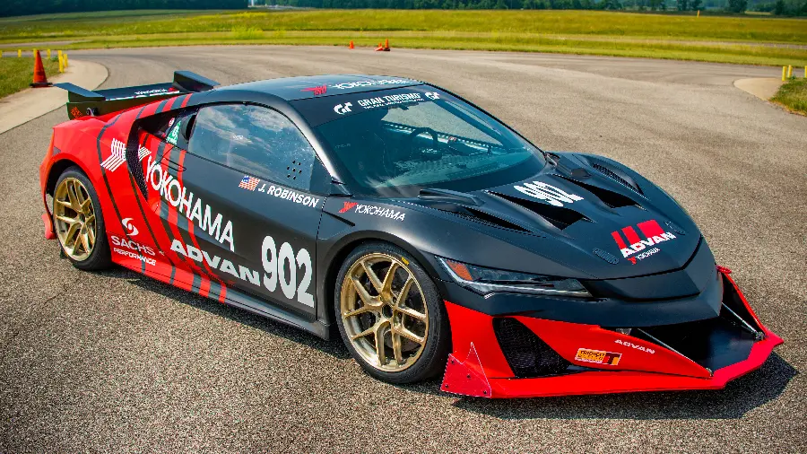 تصویر آکورا NSX Type S Active Aero Study با کیفیت 4K