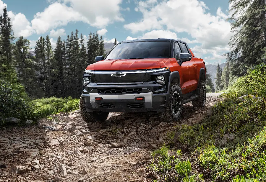 تصویر Chevrolet Silverado با کیفیت بالا برای چاپ