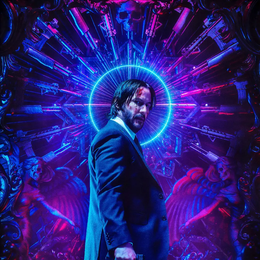 تصویر John Wick با بازی کیانو ریوز برای قاب گوشی