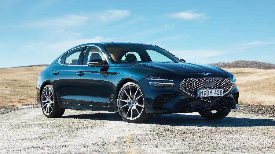 بک گراند جنسیس G70 3.3T Sport 2021 با کیفیت 5K