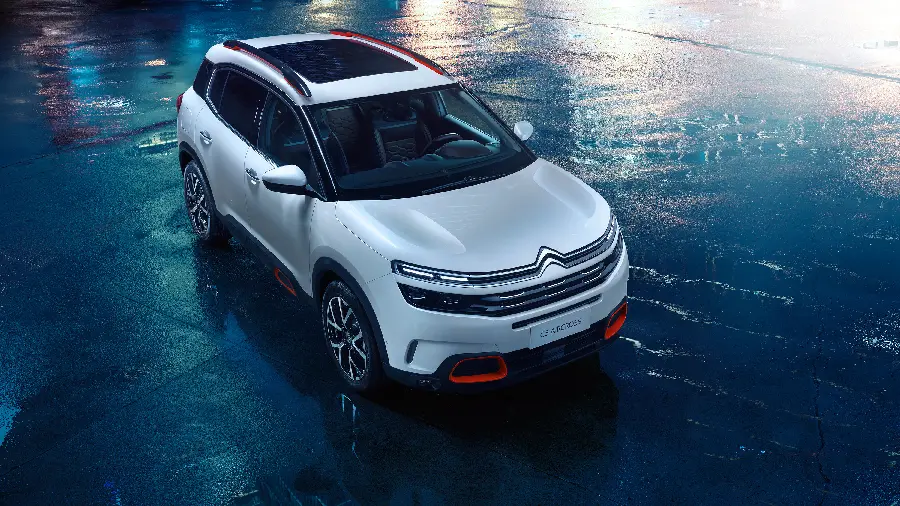 تصویر باشکوه سیتروئن C5 Aircross الکتریکی SUV