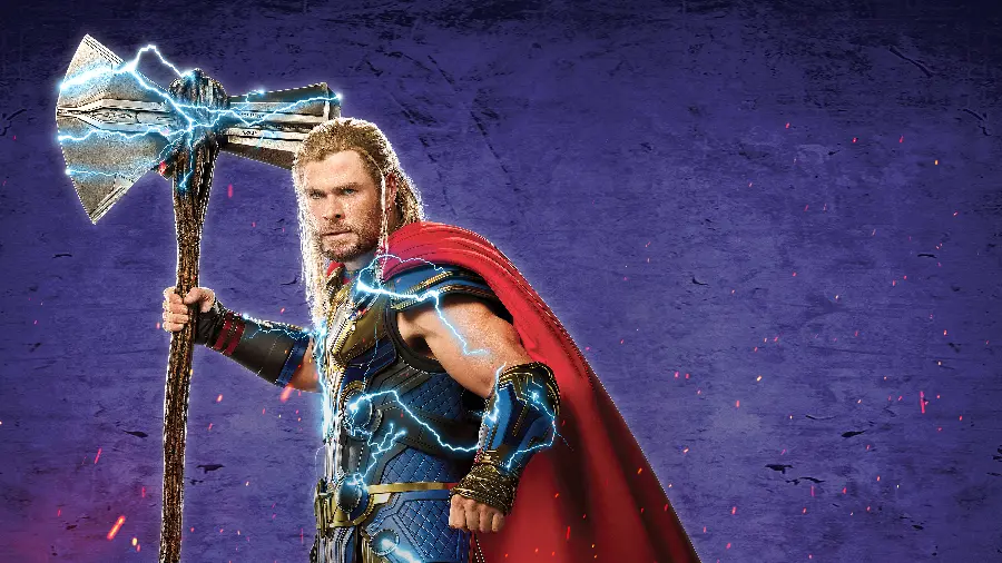 تصویر فیلم Thor Love and Thunder برای قاب گوشی