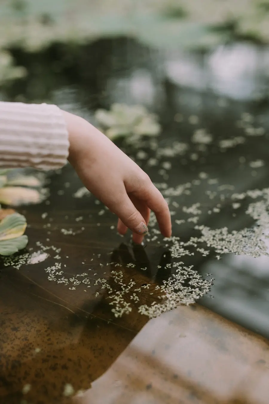 عکس دست و آب برای تابلوهای دیواری مفهومی