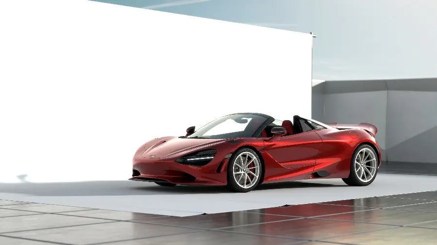 زیباترین عکس مکلارن 750S 2024 با کیفیت 8K