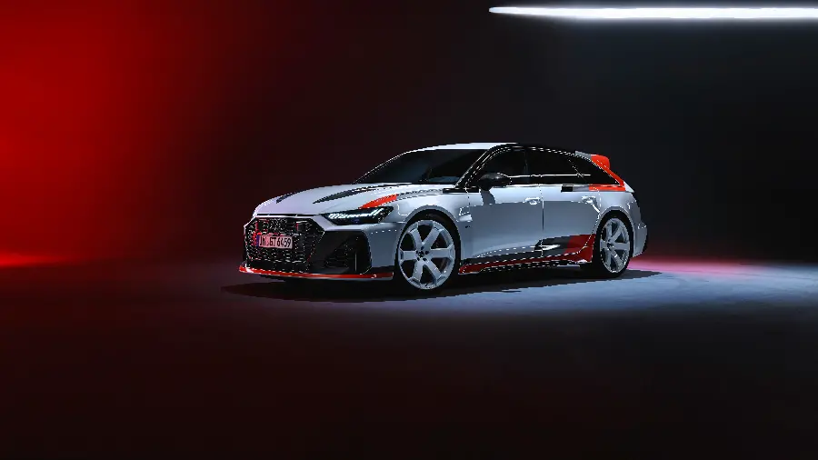 عکس Audi RS 6 Avant GT با کیفیت 8K برای والپیپر