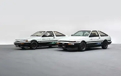 بک‌گراند حرفه‌ای تویوتا AE86 مفهومی برای تولید محتوا