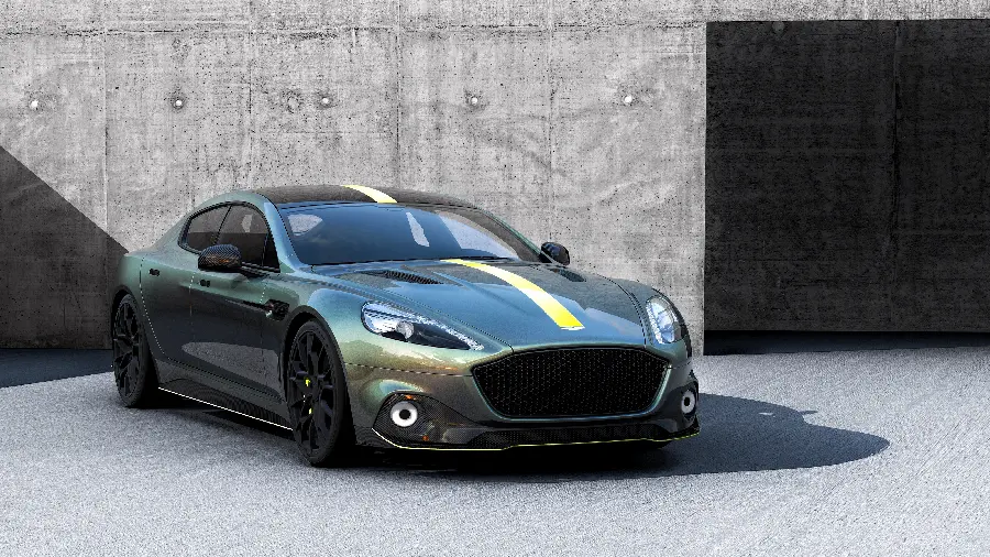 عکس خیره کننده استون مارتین رپید AMR 2018 با رزولوشن 4k