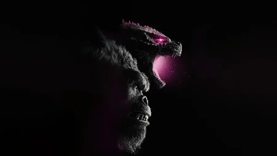 پوستر فیلم Godzilla x Kong با کیفیت 4K برای دانلود