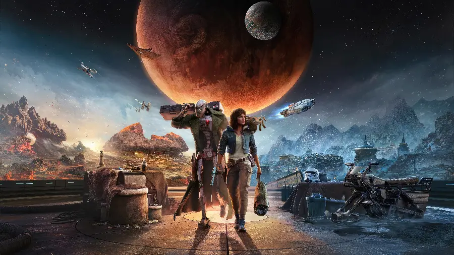زیباترین عکس بازی Star Wars Outlaws با کیفیت اچ‌دی
