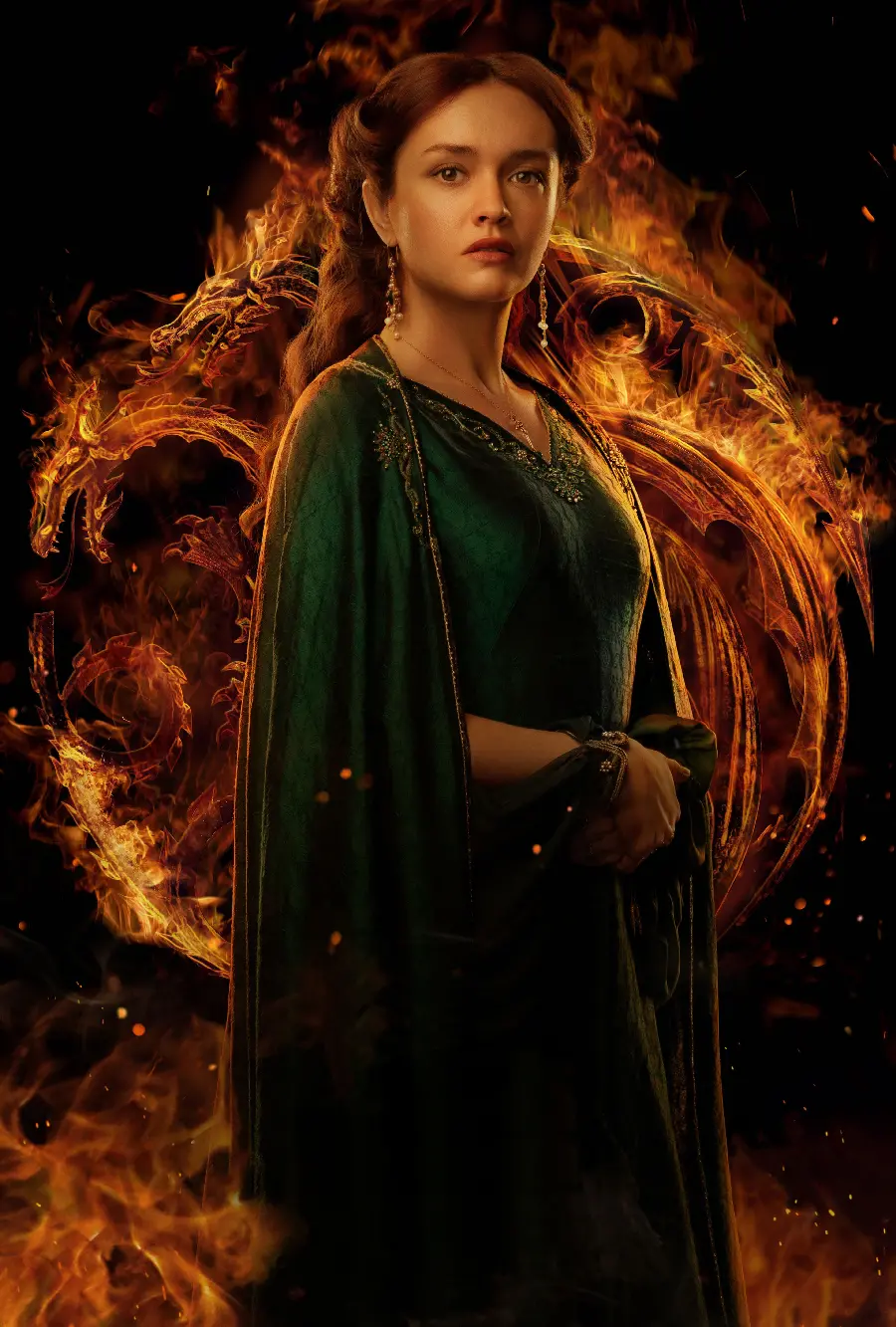 عکس Olivia Cooke در House of the Dragon با کیفیت 4K