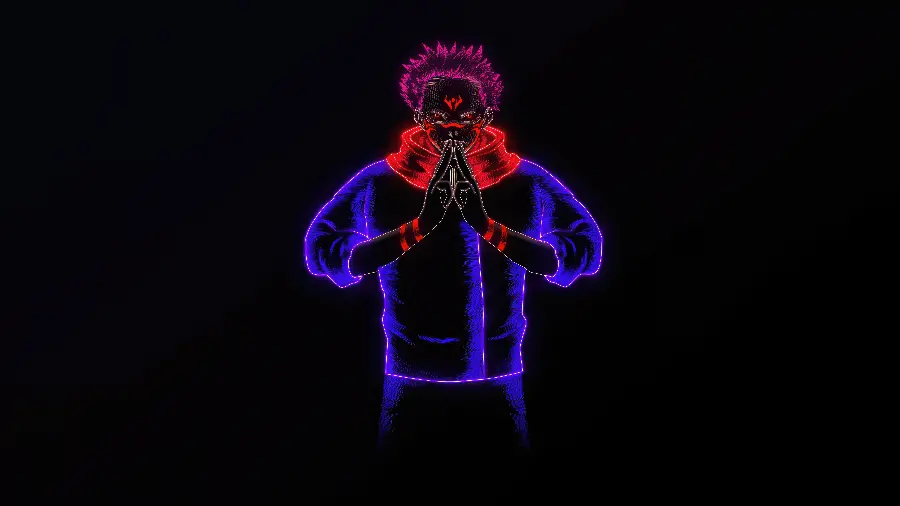 تصویر سوکونا از انیمه جوجوتسو کایسن با طراحی AMOLED