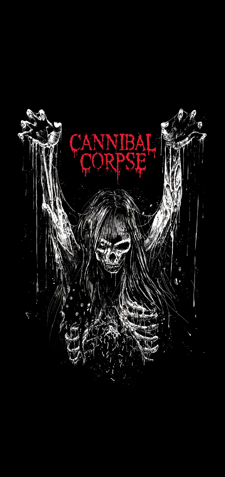 تصویر موسیقی Cannibal Corpse مخصوص چاپ قاب آیفون با کیفیت Full HD