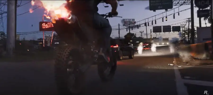 تصویر محیط ساحلی در بازی GTA 6 با کیفیت Full HD