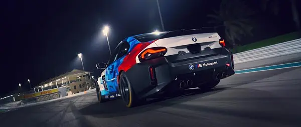 عکس هنری از BMW M2 Racing 2026 با کیفیت بالا