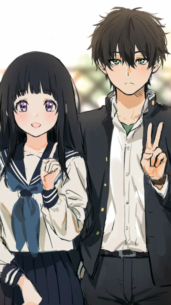 پوستر انیمه Hyouka با کیفیت بالا برای چاپ A3