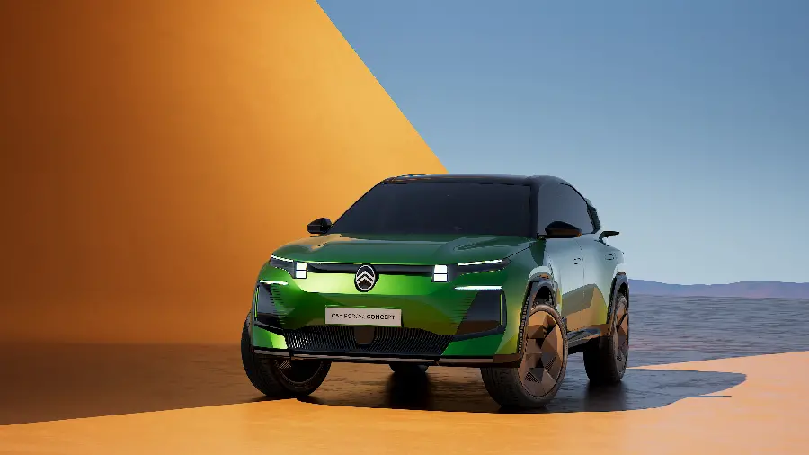 تصویر خیره کننده سیتروئن C5 Aircross مفهومی 2024 با کیفیت 4k