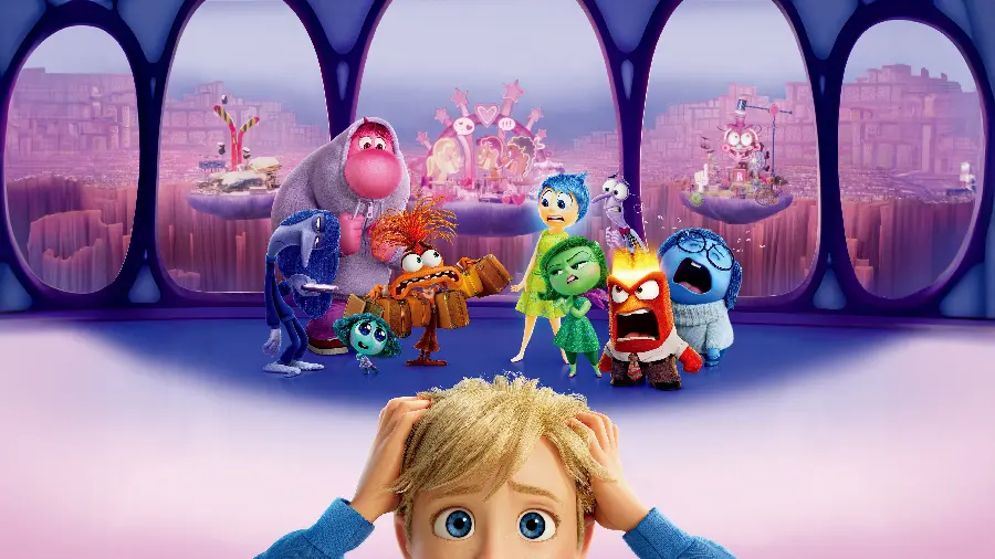 تصویر انیمیشن Inside Out 2 با کیفیت 5K برای چاپ