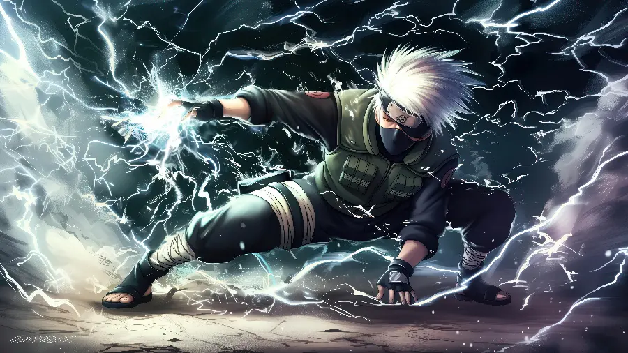 تصویر Kakashi Hatake با کیفیت 5K برای والپیپر