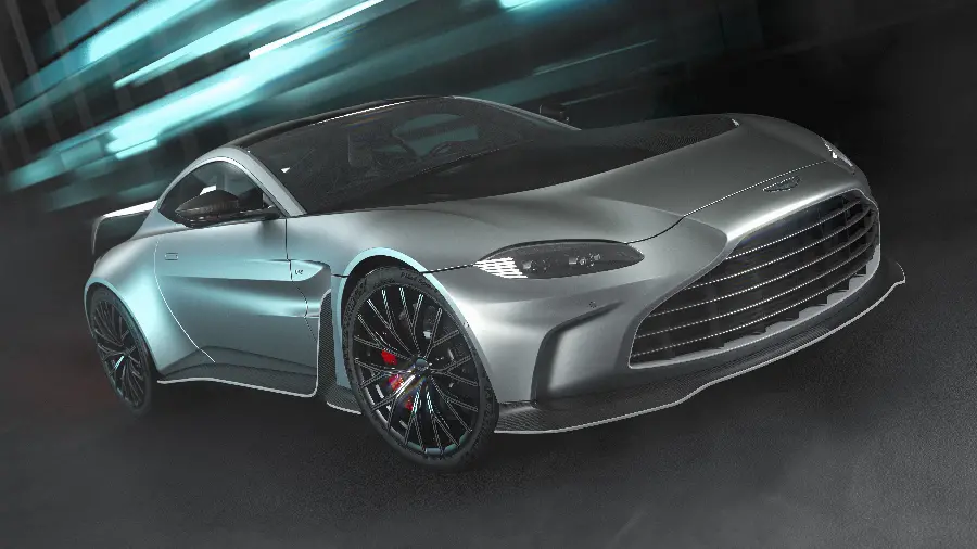 والپیپر استون مارتین V12 Vantage 2022 با کیفیت 5K