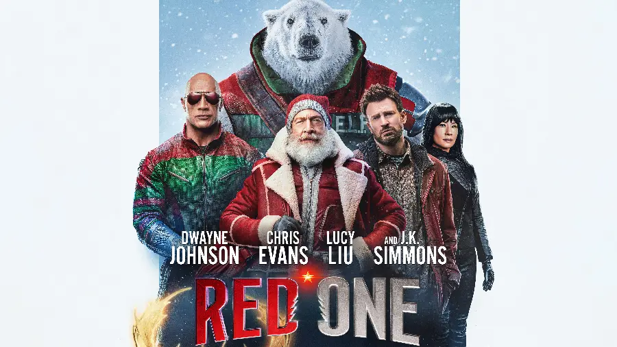 تصویر فیلم Red One با کیفیت 5K برای قاب گوشی