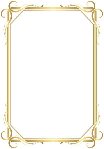 عکس قاپ PNG طلایی با رزولوشن فول اچ دی برای چاپ و طراحی