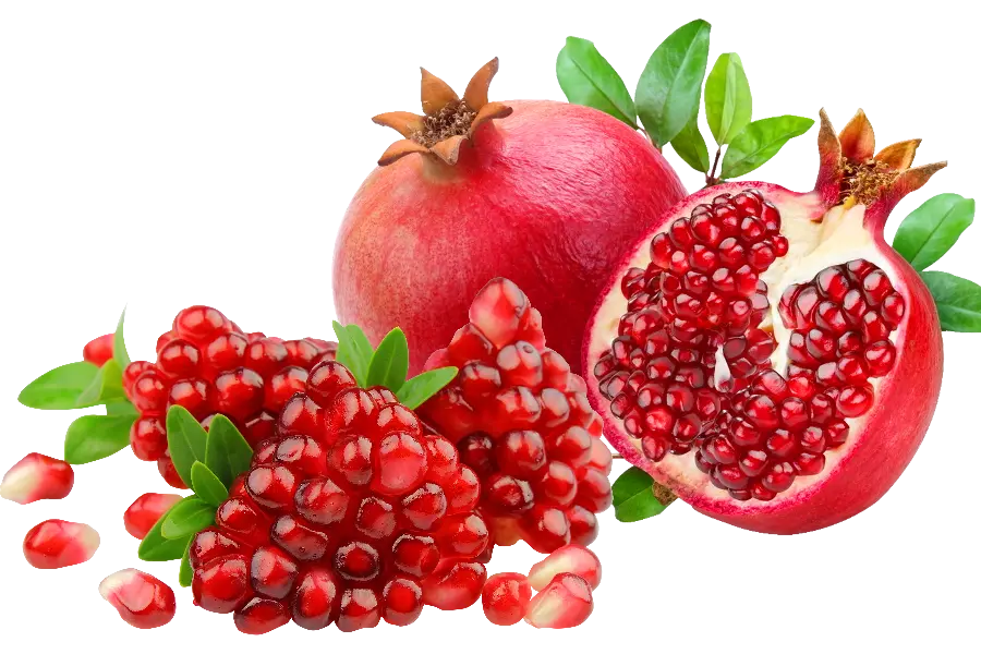 عکس png میوه انار دوربری شده با کیفیت بالا و رزولوشن عالی