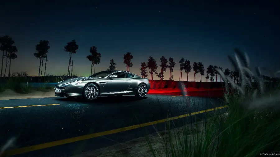 عکس هنری استون مارتین DB9 GT با کیفیت بالا