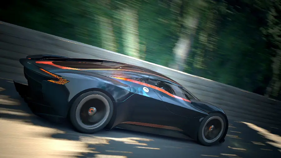 عکس مفهومی استون مارتین DP100 Vision Gran Turismo برای دانلود
