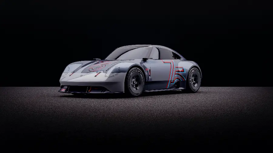 تصویر Porsche Vision 357 با طراحی مفهومی